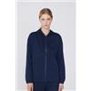 Tezenis Felpa Leggera Cappuccio Con Zip E Coulisse Donna Blu