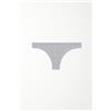 Tezenis Brasiliano In Cotone Organico Tinta Unita Donna Grigio