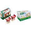 BRIO Set Super Supporti, 33254 & Set Binari Dritti Mini, 33333
