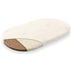 Träumeland T030123 Materasso Nature Clouds per Cesta, 37 x 70 x 3 cm (Ovale)