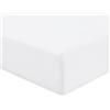 Brentfords Luxury lenzuola con angoli in microfibra, singolo, colore: bianco