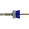 Tivoly Kit speciale per terrazza trapano HSS Ø3 mm + fresa per noce HSS 90° + arresto di profondità regolabile TIVOLY metallo HSS e legno duro