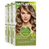 Naturtint | Colorazione senza ammoniaca | Copertura dei capelli grigi al 100% | Ingredienti vegetali | Colore naturale e di lunga durata | 8A Biondo Cenere | Confezione da tre