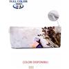 Pochette con zip personalizzata in cotone 25 x 10 x 7 cm full print 25 pezzi