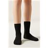 Calzedonia Calzini Corti In Cotone Termico Nero