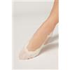 Calzedonia Fantasmini Taglio Laser Con Silicone Avorio