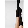 Calzedonia Calze Lunghe In Cotone Rasato Nero