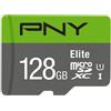 Pny 128GB Scheda MicroSDXC Pny Elite Verde/Grigio [P-SDU128V11100EL-GE]