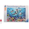 RAVENSBURGER PUZZLE ANIMALI RAVENSBURGER DELFINI NELLA BARRIERA CORALLINA 500 PZ