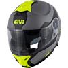 Givi CASCO MODULARE X.21 CHALLENGER SPIRIT GRIGIO NERO GIALLO | GIVI