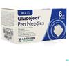 Menarini AGO PER PENNA DA INSULINA GLUCOJECT 8 MM GAUGE 32 100 PEZZI