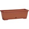 Arca Vasi Balconetta spazzolate cm 60 terracotta
