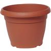 Arca Vasi Vaso similcotto spazzolato cm 22 terracotta