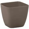 Nicoli Vaso Verve quadro tortora cm 15x15x16h