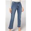 Calzedonia Jeans Cropped Flare Blu