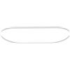 NEMO STUDIO lampada a sospensione ZIRKOL OVALE 2,5x1,5 m UP-DOWNLIGHT - BZRO17B25G15WBO