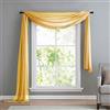 Gardinenbox - Capriccio per Tenda in Voile Trasparente, MOD.560 Giallo
