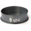 Original Kaiser Gourmet - Teglia apribile, 20 cm, rotonda, fondo piatto, rotondo, antiaderente, a prova di perdite, resistente al calore fino a 230 °C, colore: Grigio