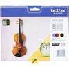 Brother Multipack Nero / Ciano / Magenta / Giallo Lc-127Xl+Lc-125Xl Lc127Xlvalbpdr 4800 Pa Originale