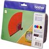 Brother Multipack Nero / Ciano / Magenta / Giallo Lc-129Xl+Lc-125Xl Lc129Xlvalbpdr 6000 Pa Originale