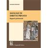 Giappichelli Manuale di diritto privato. Rapporti patrimoniali