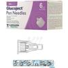 Menarini Glucoject Pen Needles Aghi per penne da insulina G31 6 mm 100 pezzi