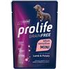 Prolife Grain Free Sensitive per Cani Adult Mini da 100 gr Gusto Agnello con Patate