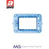 Ave 44a03 Supporto con viti S44, per scatole rettangolari, 3 Mod.