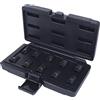 KS Tools 515.0950 Serie di Bussole Poligonali per Avvitatori ad Impulsi, Corte, 10 Pezzi8-17 mm, 3/8