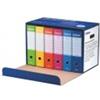 ESSELTE Registratori con custodia Esselte Oxford Box G85 protocollo 54,5x36,5 cm - dorso 8 cm assortiti conf. da 6 - 390785112