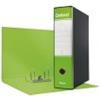 ESSELTE Registratore con custodia Esselte G85 Oxford protocollo 29,5x35 cm - dorso 8 cm verde lime - 390785600 (Conf.6)