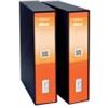 Dox Registratore a leva DOX2 Protocollo 28,5x35 cm - dorso 8 cm arancione arancione - D26202
