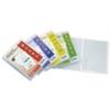 FAVORIT Portalistini a fogli fissi Favorit Sviluppo personalizzabili 15x21 cm - 20 buste trasparente - 100460235