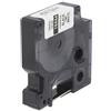 Nastro per etichettatrice compatibile Dymo S0718600 12 mm (Rotolo 5.5 metri) NERO SU BIANCO