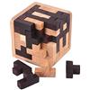 Oostifun Gobus 54 pezzi puzzle in legno rompicapo T forma blocchi di costruzione puzzle geometrico giocattolo educativo in bianco e nero per bambini adulti