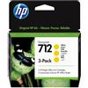 HP Cartucce HP 712 TRIPACK GIALLO 3ED79A