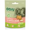 Oasy snack cane biscotti ripieni con salmone e mirtilli 70 gr