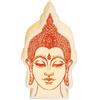 moses. Omm for you LED uddha, luce decorativa con testa di Buddha, decorazione a LED, in confezione regalo
