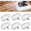 Spldsun 4 Pezzi Panni per Scopa a Vapore, Microfibra Triangolare Pulizia Panni, Panni in Steam Mop Riutilizzabili e Lavabili, per Scopa a Vapore, Pulizia Domestica, Universale
