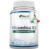 Nu U Nutrition Vitamina K2 MK7 200mcg - 365 Compresse Vegane - 1 Anno di Scorta - Vit K2 Menachinone MK-7 - Nu U Nutrition