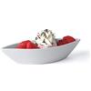 Holst Porzellan BAT 217 FA2 Ciotola per Gelato 17 cm a Forma di Nave Bateau Boot, Porcellana, Bianco