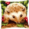 VERVACO Kit Cuscino Punto Croce Riccio con Bacche Set Ricamo Principianti Cuscini Gobelin Decorativi ca. 40 x 40 cm Accessori per Lavoretti Creativi DIY Casa Decor Hobby Adulti Cross Stitch