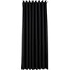 Gardinenbox Newyork 201920600 - Tenda oscurante oscurante Newyork, colore nero, 245 x 295 cm (altezza x larghezza), 1 confezione da 1 tenda termica oscurante, con occhielli fonoassorbenti,
