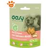 Oasy Dog Snack Biscotti Ripieni Salmone e Mirtilli Rossi - Confezione da 80 Gr