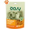 Oasy Dog Snack Involtini con Filetto di Anatra - Confezione da 100 Gr