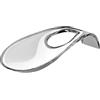 Guzzini Poggiamestolo Kitchen Active Design, Grigio Cielo, 24 x 11 x h4.5 cm