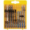 DEWALT DT2294-QZ - Set 10 pezzi per tagli su legno/metallo
