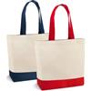 hi!dea™ Shopper personalizzabile cotone canvas 280 g/m² EDMONTON personalizzate o neutre