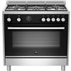 Ⓜ️🔵🔵🔵👌 BERTAZZONI LA GERMANIA FTR965GXT - Cucina 5 fuochi gas, forno a gas ventilato, 90x60 cm, Classe A+