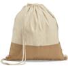 Zaino a sacca in cotone 160 g/m² personalizzate Sablon 37 x 41 cm personalizzate o neutre